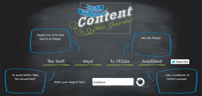 Blog Title Generator Example